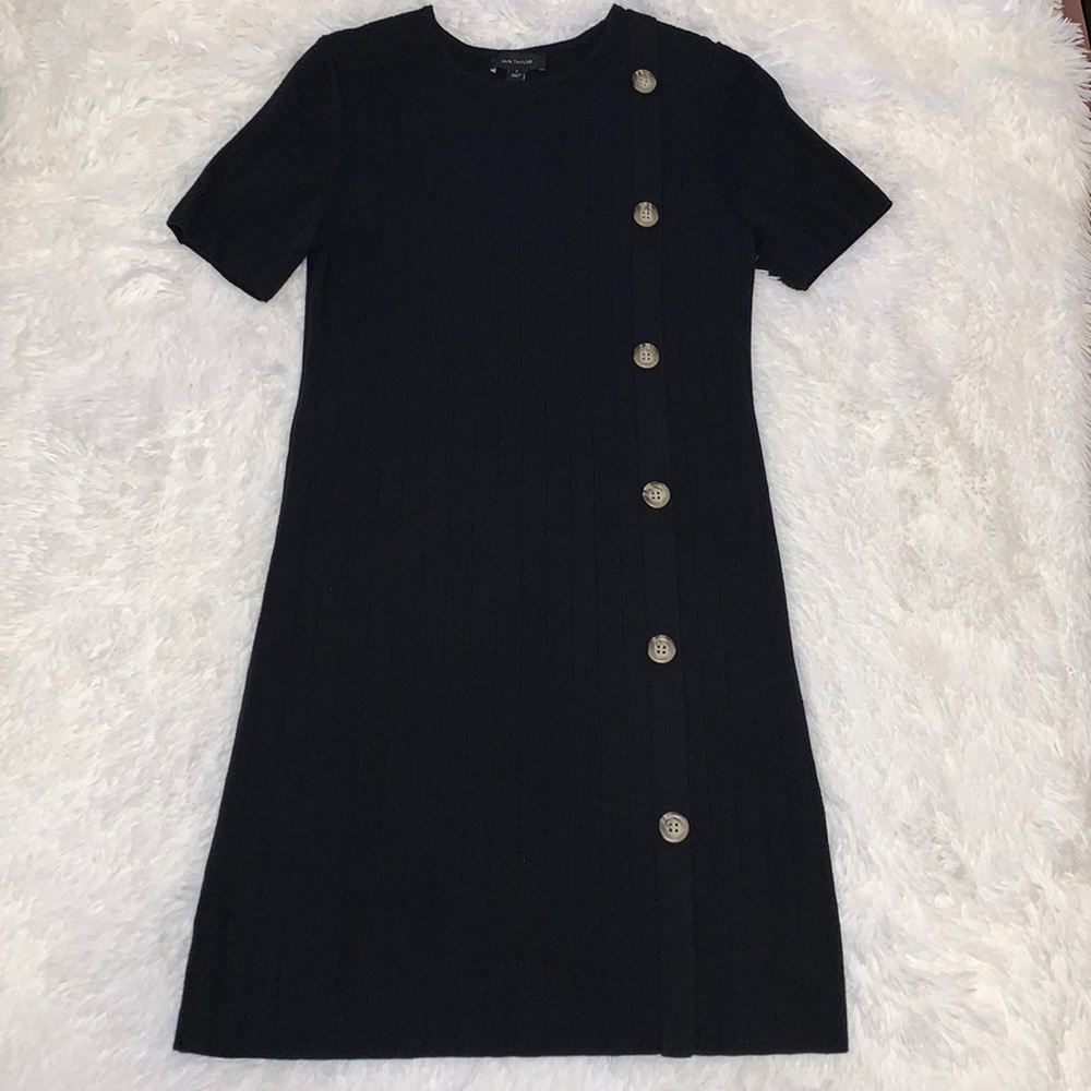 Ann Taylor Ribbed Sweater Dress